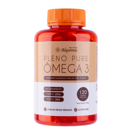 PLENO PURE OMEGA 3 120 CAPS ALQUIMIA