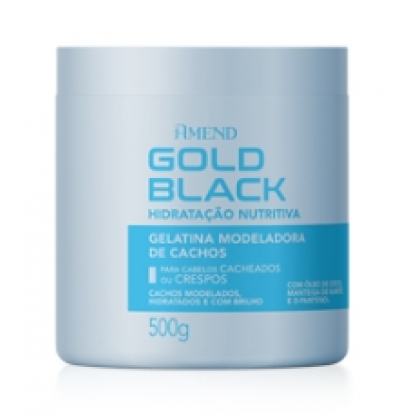 GELATINA AMEND GOLD BLACK HID.NUTR 500GR