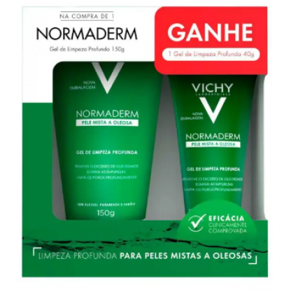 KIT NORMADERM GEL LIMP PROF 150+50G
