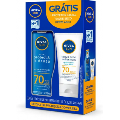 KIT PROT SOLAR NIVEA FPS70 200ML+40ML