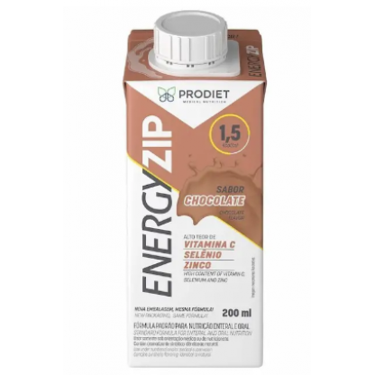 ENERGYZIP CHOCOLATE TETRA 200ML PRODIET