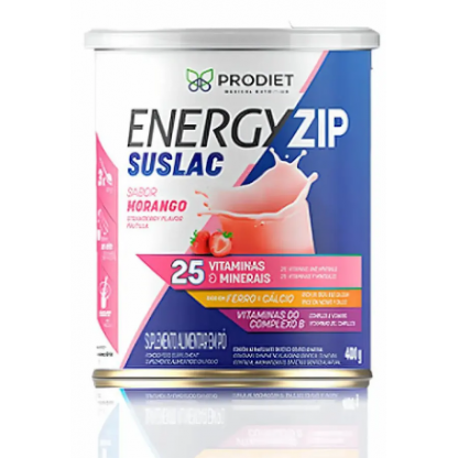ENERGYZIP SUSLAC MORANGO LT 400G PRODIET