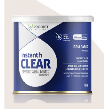 INSTANTH CLEAR SEM SABOR LT 125G PRODIET