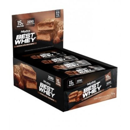BEST WHEY BAR 15G PROT CHOCO 12UN 62G