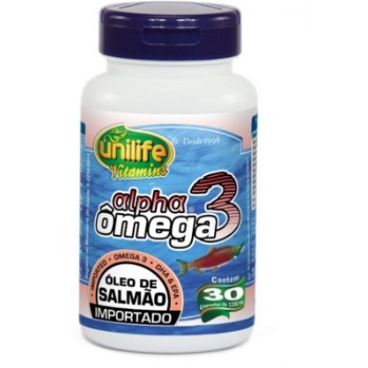 ALFA OMEGA 3-OLEO DE SALMAO  30 CPS