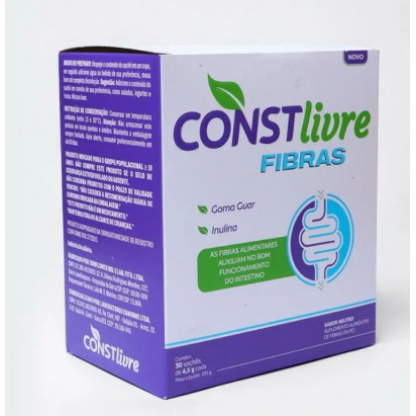 CONSTLIVRE FIBRAS 30 SACHES 6.5G