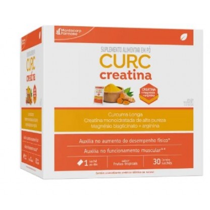 CURC CREATINA FRUTAS TROP 30 SACHES