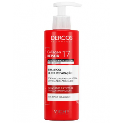 DERCOS SHAMPOO COLL 17 390G