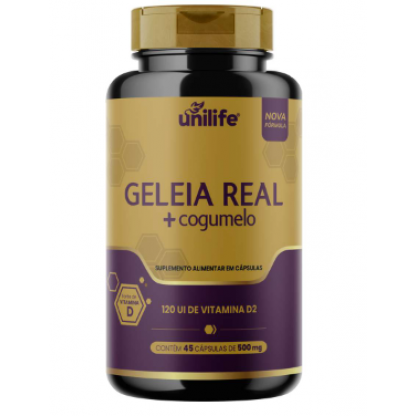 GELEIA REAL COGUMELO 500MG 45 CPS
