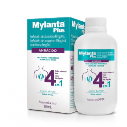 MYLANTA PLUS MENTA LIQ. 240 ML