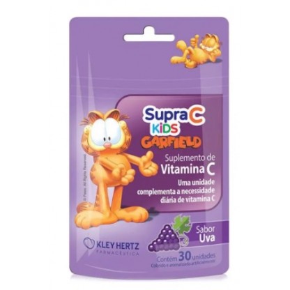 SUPRAVIT C KIDS SABOR UVA 30 GOMAS
