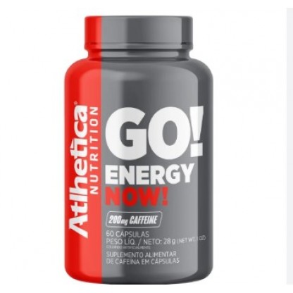 GO! ENERGY NOW 200MG CAFFEINE 60 CAPS