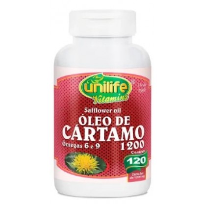 OLEO DE CARTAMO 1200MG 120 CAPS