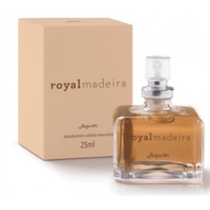 COLONIA JEQUITTI MASC 25ML ROYAL MADEIRA