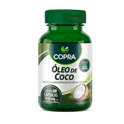 COPRA OLEO COCO EX.VIRGEM C/60 CAPSULAS