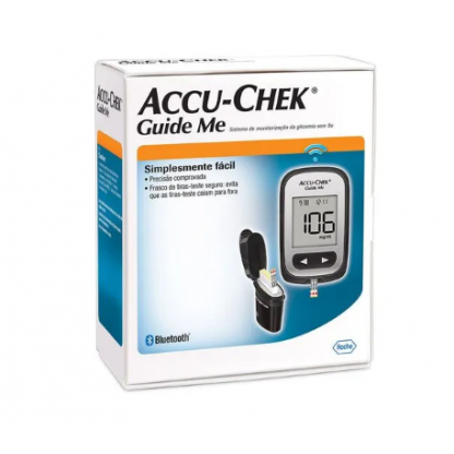 ACCU-CHEK GUIDE ME KIT MEDIDOR+10 TIRAS