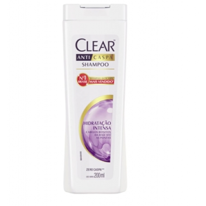 SH CLEAR A.CASPA FEM 200ML HIDR.INTENSA