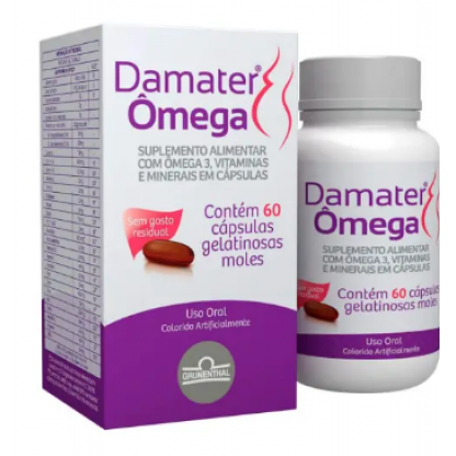 DAMATER OMEGA 60 CAPS