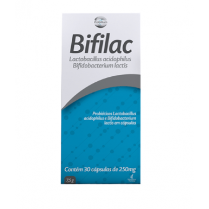 BIFILAC 250MG 30 CPS