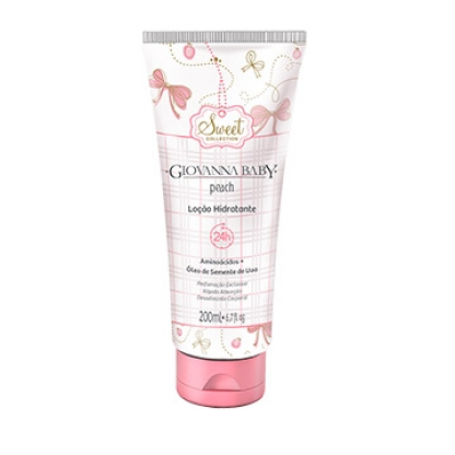 GIOV BABY LOCAO HIDR PEACH 200ML