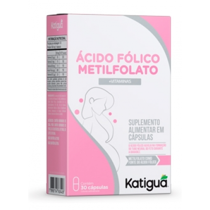 ACIDO FOLICO KATIGUA METILF+VIT.C C/30