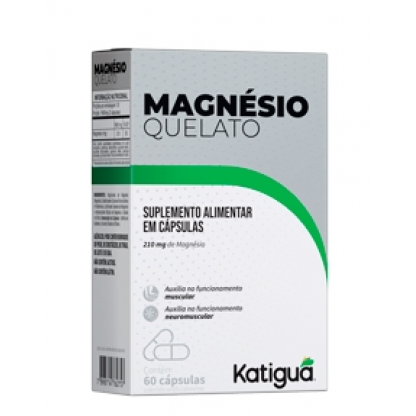 MAGNESIO KATIGUA QUELATO 210MG C/60CAPS