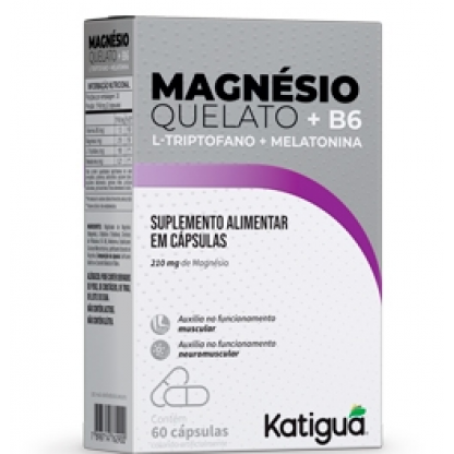 MAGNESIO KATIGUA QUELATO+B6 210MG C/60