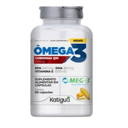 OMEGA 3 KATIGUA MEG3 VIT.E+Q10 C/60CAP