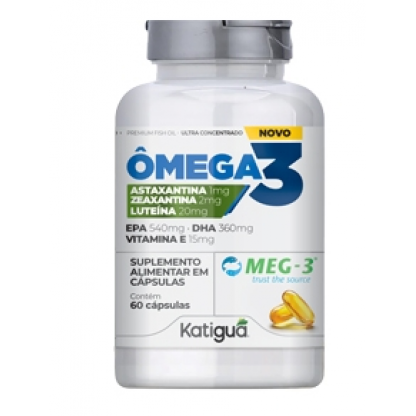 OMEGA 3 KATIGUA MEG3 AST+LUT+ZEA C/60