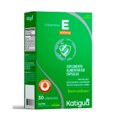 VITAMINA E KATIGUA SOFTGEL 400MG C/30CAP