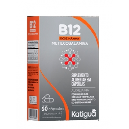 B12 KATIGUA METILCOBALAMINA D.MAX C/60