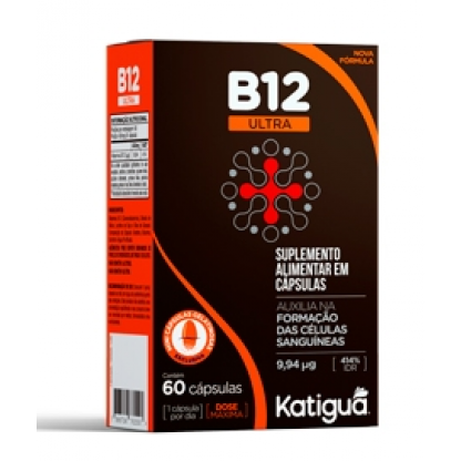 B12 KATIGUA ULTRA C/60 GEL CAPS
