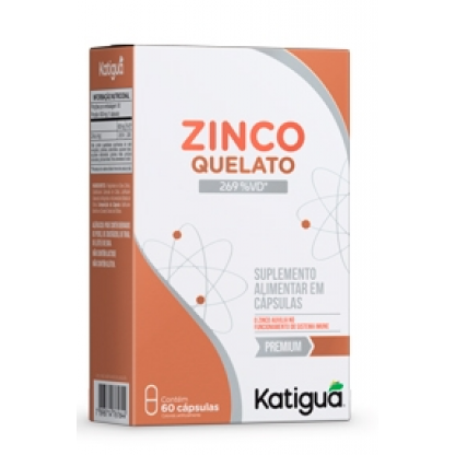 ZINCO QUELATO KATIGUA DOSE MAXIMA C/60
