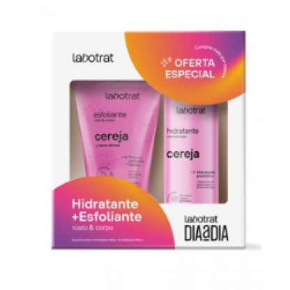 KIT LABOT ESFOL.150GR+HIDR.190ML CEREJA