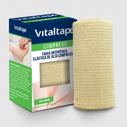 ATADURA ELAST VITALTAPE 10CM X 1.5M