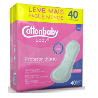 ABS PROT DIA COTTONBABY LADY S/A C/40