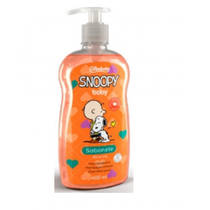 SAB LIQ SNOOPY BABY 400ML GLICERINA