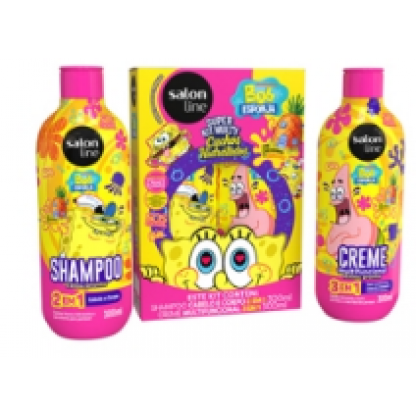 KIT S.LINE SOS CACHOS SH+CR 300ML BOB ES