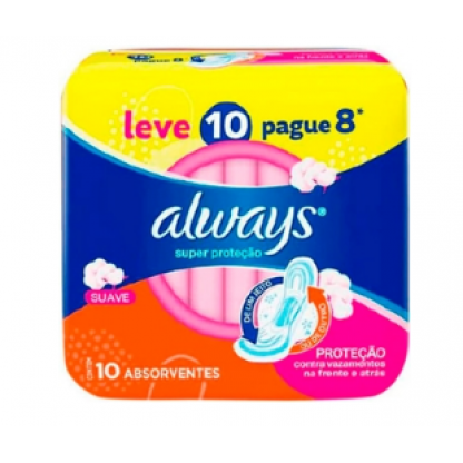 ABS ALWAYS SUPER PROT.SUAVE C/A LV10 PG8