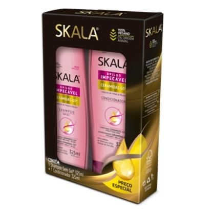 KIT SKALA SH+COND CERAMIDAS 350ML