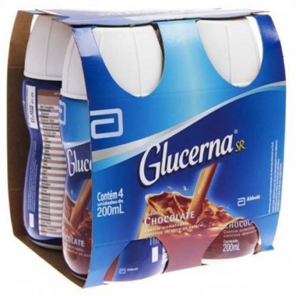 GLUCERNA SR CHOCOLATE 4X200ML