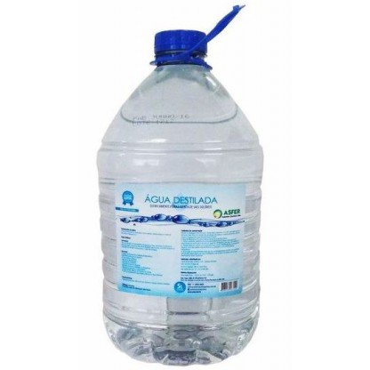 AGUA DESTILADA ASFER 5000ML