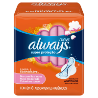ABS ALWAYS BASICO SUAVE C/ABAS C/8 ABS ALWAYS BASICO SUAVE C/ABAS C/8