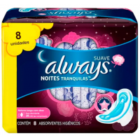 ABS ALWAYS NOITE TRANQUILA SUAVE L8 P7 ABS ALWAYS NOITE TRANQUILA SUAVE L8 P7