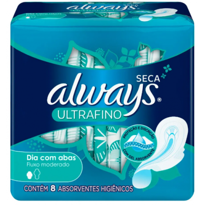 ABS ALWAYS ULTRA FINO C/ABAS C/8