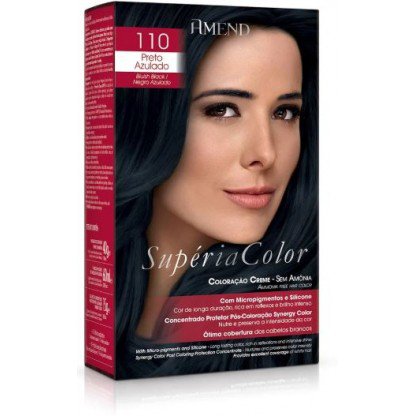 TINT AMEND SUPERIA COL. 110 PRETO AZULAD