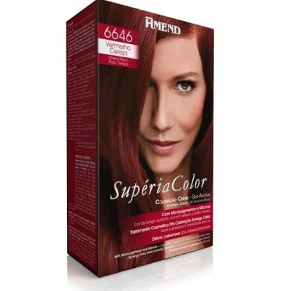 TINT AMEND SUPERIA COL. 6646 VERM.CEREJA