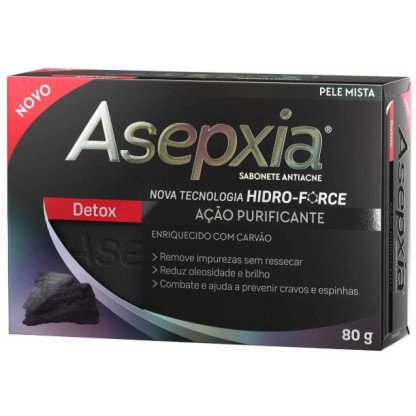 SAB ASEPXIA DETOX CARVAO 80GR