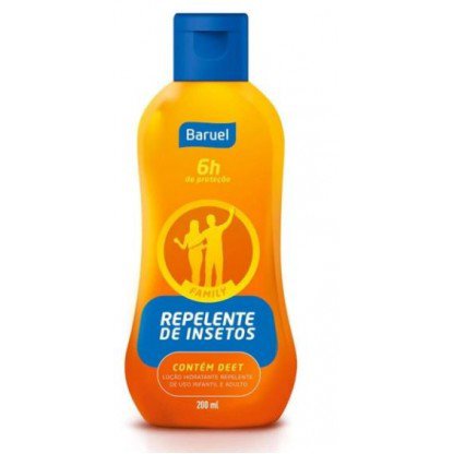 REPELENTE BARUEL 200ML LOCAO FAMILY DEET