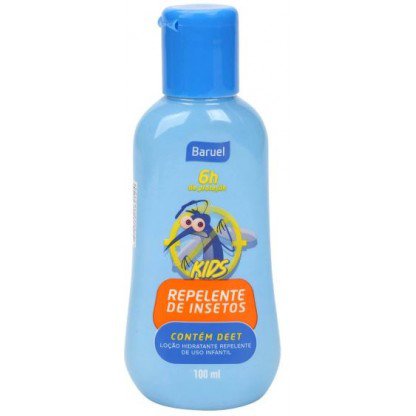 REPELENTE BARUEL 100ML LOCAO KIDS DEET